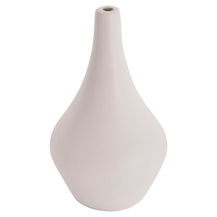 ΕΠΙΤΡΑΠΕΖΙΟ ΔΙΑΚΟΣΜΗΤΙΚΟ ΒΑΖΟ DENI HM4663.02S ΤΕΡΑΚΟΤΑ ΣΕ ΛΕΥΚΟ--Φ15x27Υεκ. - Image 8