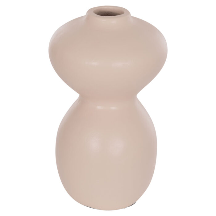 ΕΠΙΤΡΑΠΕΖΙΟ ΔΙΑΚΟΣΜΗΤΙΚΟ ΒΑΖΟ NELLY HM4669.02 ΤΕΡΑΚΟΤΑ ΣΕ ΚΡΕΜ--Φ22x35Υεκ. - Image 1