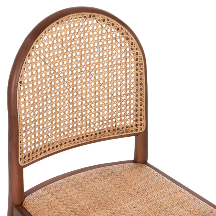 ΚΑΡΕΚΛΑ ΑΠΟ ΟΞΙΑ ΣΕ ΚΑΡΥΔΙ-RATTAN ΜΠΕΖ HM9407.04 43x50x87Υ εκ. - Image 7