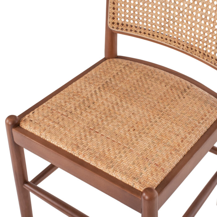 ΚΑΡΕΚΛΑ ΑΠΟ ΟΞΙΑ ΣΕ ΚΑΡΥΔΙ-RATTAN ΜΠΕΖ HM9407.04 43x50x87Υ εκ. - Image 8