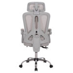 ΚΑΡΕΚΛΑ ΓΡΑΦΕΙΟΥ BARNET HM18258.02 ΓΚΡΙ MESH-ΓΚΡΙ ΣΚΕΛΕΤΟΣ NYLON 61x62x123Υ - Image 6