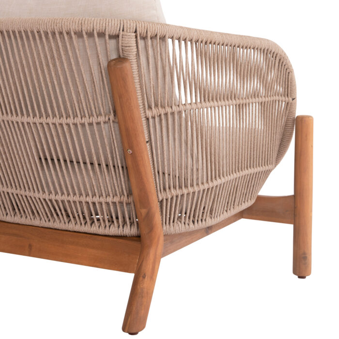 LOUNGE ΣΕΤ SANJI HM21214 ΤΡΑΠΕΖΙ & 2 ΠΟΛΥΘΡΟΝΕΣ--ΞΥΛΟ ΑΚΑΚΙΑΣ-ΑΛΟΥΜΙΝΙΟ-ΣΧΟΙΝΙ - Image 7