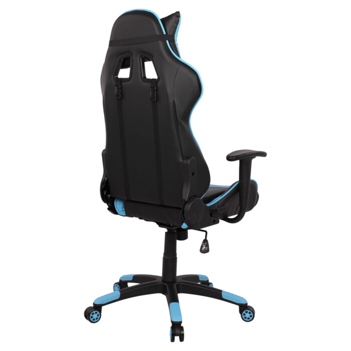 ΠΟΛΥΘΡΟΝΑ GAMING DARIUS HM1072.08 ΜΑΥΡΗ-ΣΙΕΛ 66,5x70x(122-129) cm - Image 6