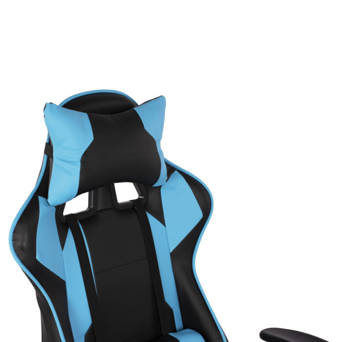 ΠΟΛΥΘΡΟΝΑ GAMING DARIUS HM1072.08 ΜΑΥΡΗ-ΣΙΕΛ 66,5x70x(122-129) cm - Image 8