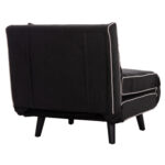ΠΟΛΥΘΡΟΝΑ ΚΡΕΒΑΤΙ BRAXTON HM8425.03 ΜΑΥΡΟ ΥΦΑΣΜΑ 78x88x78Υεκ. - Image 6