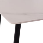 ΣΕΤ ΤΡΑΠΕΖΑΡΙΑΣ 5ΤΜΧ RAVEN HM21069.01 ΚΕΡΑΜΙΚΟ TOP ΛΕΥΚΟ ΜΑΡΜΑΡΟ & 4 ΚΑΡΕΚΛΕΣ - Image 4