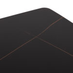 ΣΕΤ ΤΡΑΠΕΖΑΡΙΑΣ 5ΤΜΧ RAVEN HM21069.02 ΚΕΡΑΜΙΚΟ TOP ΜΑΥΡΟ ΜΑΡΜΑΡΟ & 4 ΚΑΡΕΚΛΕΣ - Image 5