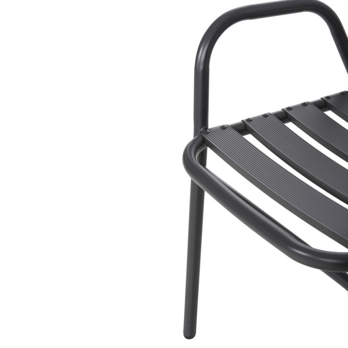 ΣΕΤ ΤΡΑΠΕΖΑΡΙΑΣ 5ΤΜΧ ADAM HM21219 ΚΑΡΕΚΛΕΣ ΜΕΤΑΛΛΙΚΕΣ & ΤΡΑΠΕΖΙ 110x60 ΓΚΡΙ - Image 5