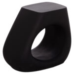 ΣΚΑΜΠΟ ΣΑΛΟΝΙΟΥ LANS HM4691.01 FIBER CEMENT ΣΕ ΜΑΥΡΟ--58x28x45.5Υεκ. - Image 6