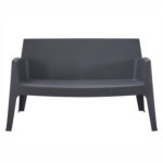 ΚΑΝΑΠΕΣ 2-ΘΕΣΙΟΣ ΠΟΛΥΠΡΟΠΥΛΕΝΙΟΥ SLEEK HM6366.10 ΧΡΩΜΑ ΓΚΡΙ 118x48,5x73Υεκ. - Image 2