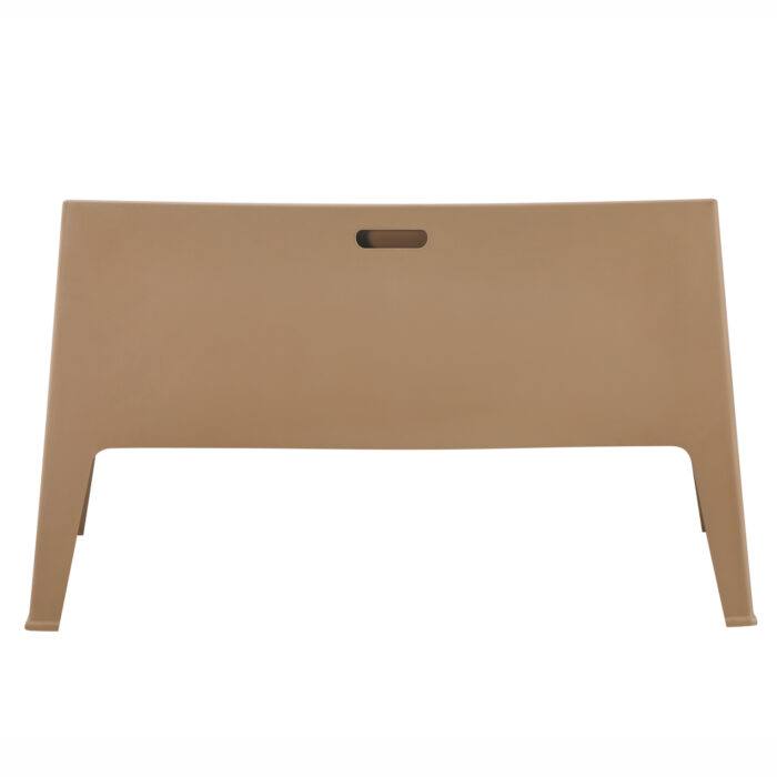ΚΑΝΑΠΕΣ 2-ΘΕΣΙΟΣ ΠΟΛΥΠΡΟΠΥΛΕΝΙΟΥ SLEEK HM6366.03 ΧΡΩΜΑ ΚΑΠΟΥΤΣΙΝΟ 118x48,5x73Υεκ. - Image 3