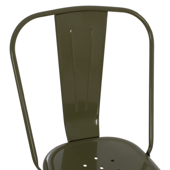 ΚΑΡΕΚΛΑ ΜΕΤΑΛΛΙΚΗ MELITA-PRO HM8641.43 ΣΕ DARK OLIVE GREEN 44x47x84.5Υεκ. - Image 7
