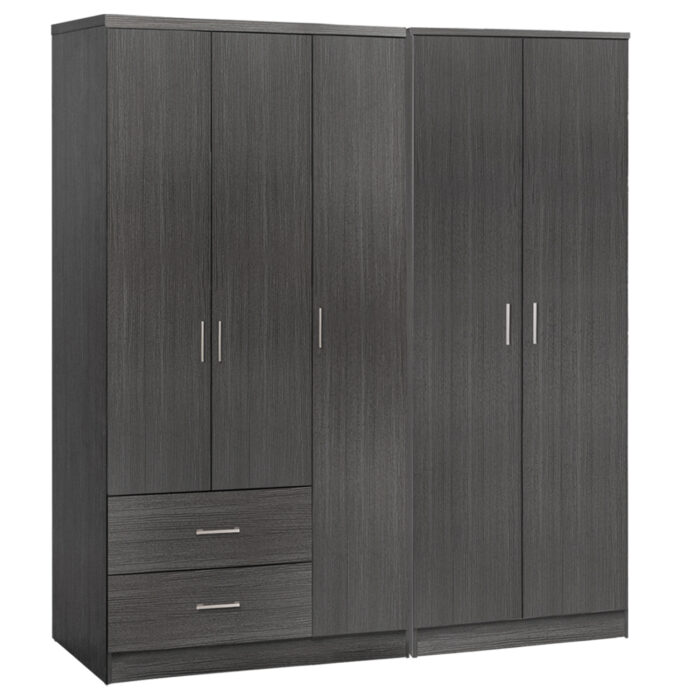 ΝΤΟΥΛΑΠΑ 5ΦΥΛΛΗ CAESAR HM21234.01 ΜΕΛΑΜΙΝΗ ΧΡΩΜΑ ZEBRANO 150x42.5x181Υεκ - Image 1