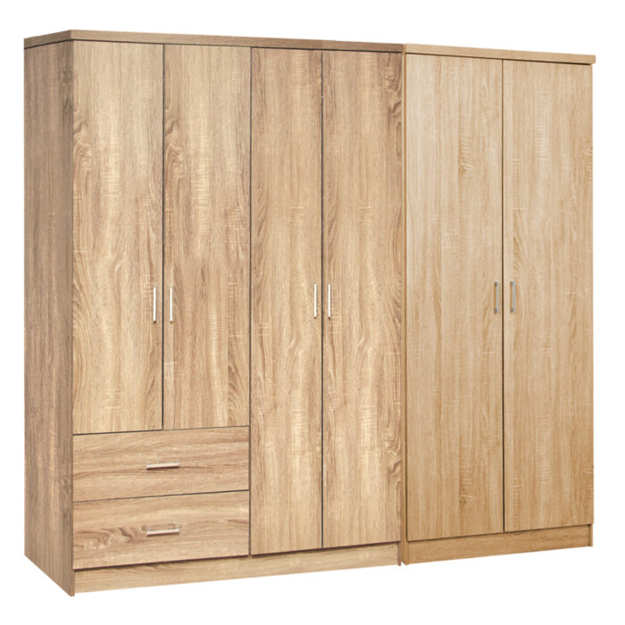 ΝΤΟΥΛΑΠΑ 6ΦΥΛΛΗ BLAKELY HM21235.02 ΜΕΛΑΜΙΝΗ ΧΡΩΜΑ SONAMA 201x43x181Υεκ - Image 1