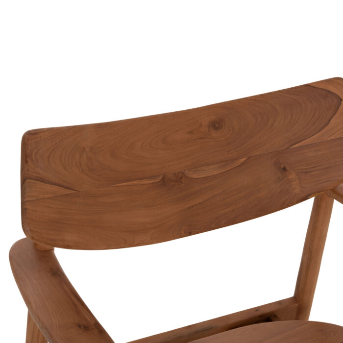ΠΟΛΥΘΡΟΝΑ LOUNGE RANGER HM18255.01 ΞΥΛΟ TEAK ΣΕ ΦΥΣΙΚΟ 70x73x73Υεκ. - Image 7