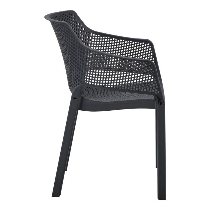 ΠΟΛΥΘΡΟΝΑ ΠΟΛΥΠΡΟΠΥΛΕΝΙΟΥ PEGGY HM6368.02 ΜΑΥΡΟ 60x55x79Υεκ - Image 4