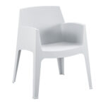 ΠΟΛΥΘΡΟΝΑ ΠΟΛΥΠΡΟΠΥΛΕΝΙΟΥ SLEEK HM6370.01 ΛΕΥΚΗ 57x56x82,5Υεκ.