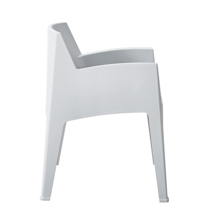 ΠΟΛΥΘΡΟΝΑ ΠΟΛΥΠΡΟΠΥΛΕΝΙΟΥ SLEEK HM6370.01 ΛΕΥΚΗ 57x56x82,5Υεκ. - Image 4