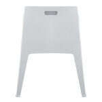 ΠΟΛΥΘΡΟΝΑ ΠΟΛΥΠΡΟΠΥΛΕΝΙΟΥ SLEEK HM6370.01 ΛΕΥΚΗ 57x56x82,5Υεκ. - Image 5