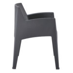ΠΟΛΥΘΡΟΝΑ ΠΟΛΥΠΡΟΠΥΛΕΝΙΟΥ SLEEK HM6370.10 ΓΚΡΙ 57x56x82,5Υεκ. - Image 3
