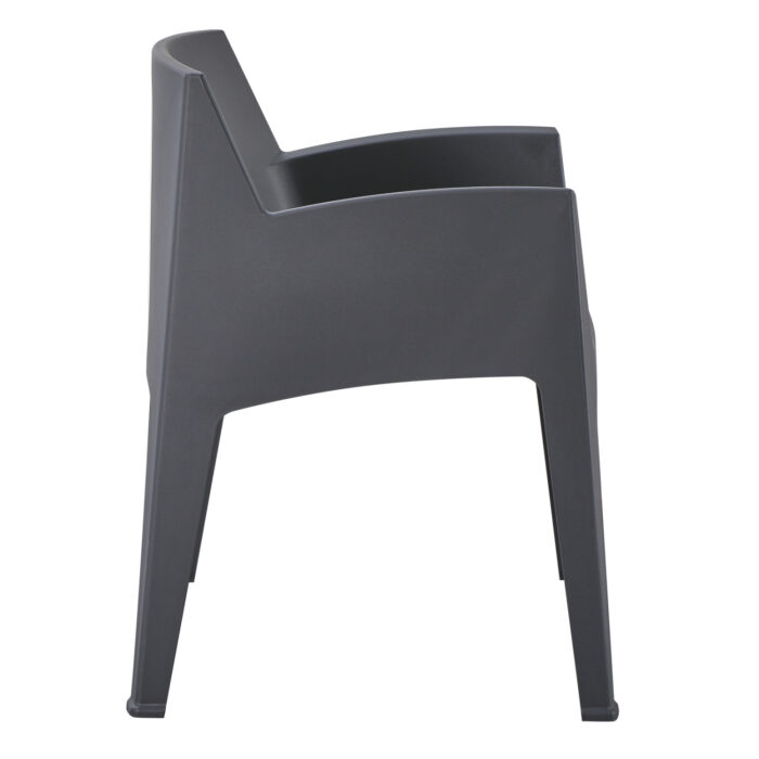 ΠΟΛΥΘΡΟΝΑ ΠΟΛΥΠΡΟΠΥΛΕΝΙΟΥ SLEEK HM6370.10 ΓΚΡΙ 57x56x82,5Υεκ. - Image 3