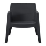ΠΟΛΥΘΡΟΝΑ ΠΟΛΥΠΡΟΠΥΛΕΝΙΟΥ LOUNGE SLEEK HM6365.02 ΜΑΥΡΟ 62,5x48,5x73Υεκ. - Image 3