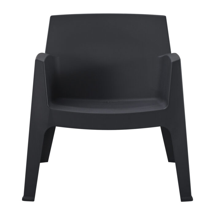 ΠΟΛΥΘΡΟΝΑ ΠΟΛΥΠΡΟΠΥΛΕΝΙΟΥ LOUNGE SLEEK HM6365.02 ΜΑΥΡΟ 62,5x48,5x73Υεκ. - Image 3