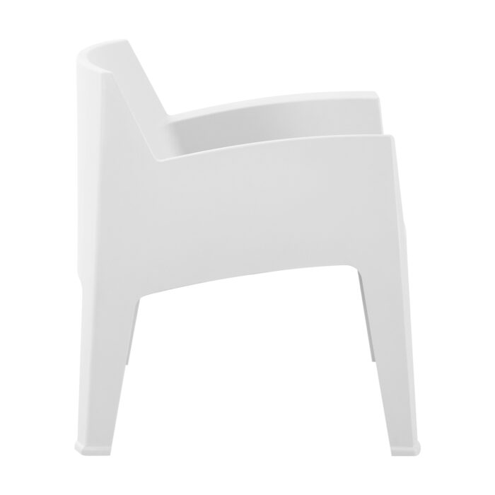 ΠΟΛΥΘΡΟΝΑ ΠΟΛΥΠΡΟΠΥΛΕΝΙΟΥ LOUNGE SLEEK HM6365.01 ΛΕΥΚΟ 62,5x48,5x73Υεκ. - Image 4