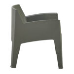 ΠΟΛΥΘΡΟΝΑ ΠΟΛΥΠΡΟΠΥΛΕΝΙΟΥ LOUNGE SLEEK HM6365.05 DARK OLIVE GREEN 62,5x48,5x73Υεκ. - Image 4