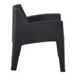 ΠΟΛΥΘΡΟΝΑ ΠΟΛΥΠΡΟΠΥΛΕΝΙΟΥ LOUNGE SLEEK HM6365.02 ΜΑΥΡΟ 62,5x48,5x73Υεκ. - Image 4