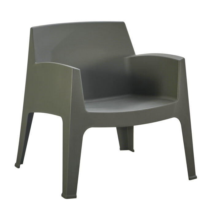 ΠΟΛΥΘΡΟΝΑ ΠΟΛΥΠΡΟΠΥΛΕΝΙΟΥ LOUNGE SLEEK HM6365.05 DARK OLIVE GREEN 62,5x48,5x73Υεκ. - Image 1