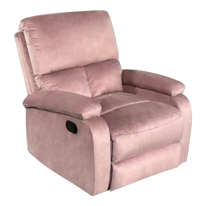 ΠΟΛΥΘΡΟΝΑ RELAX DIONI HM3296.02 ΡΟΖ ΒΕΛΟΥΔΟ 81x94x97Υεκ. - Image 1