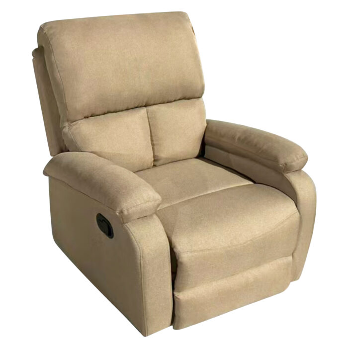 ΠΟΛΥΘΡΟΝΑ RELAX DIONI HM3296.03 ΜΠΕΖ ΥΦΑΣΜΑ 81x94x97Υεκ. - Image 1