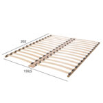 ΣΕΤ ΚΡΕΒΑΤΟΚΑΜΑΡΑΣ 5ΤΜΧ ADLER HM11758 ΜΕΛΑΜΙΝΗ SONAMA OAK-ΓΙΑ ΣΤΡΩΜΑ 160x200εκ - Image 6