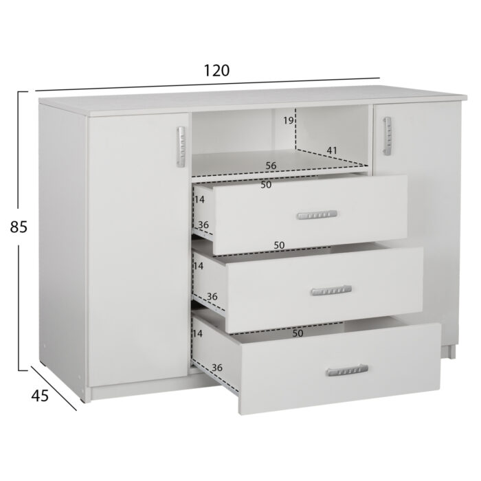 ΣΕΤ ΚΡΕΒΑΤΟΚΑΜΑΡΑΣ 6ΤΜΧ ADLER HM11759.03 ΜΕΛΑΜΙΝΗ ΛΕΥΚΗ-ΓΙΑ ΣΤΡΩΜΑ 160x200εκ - Image 4