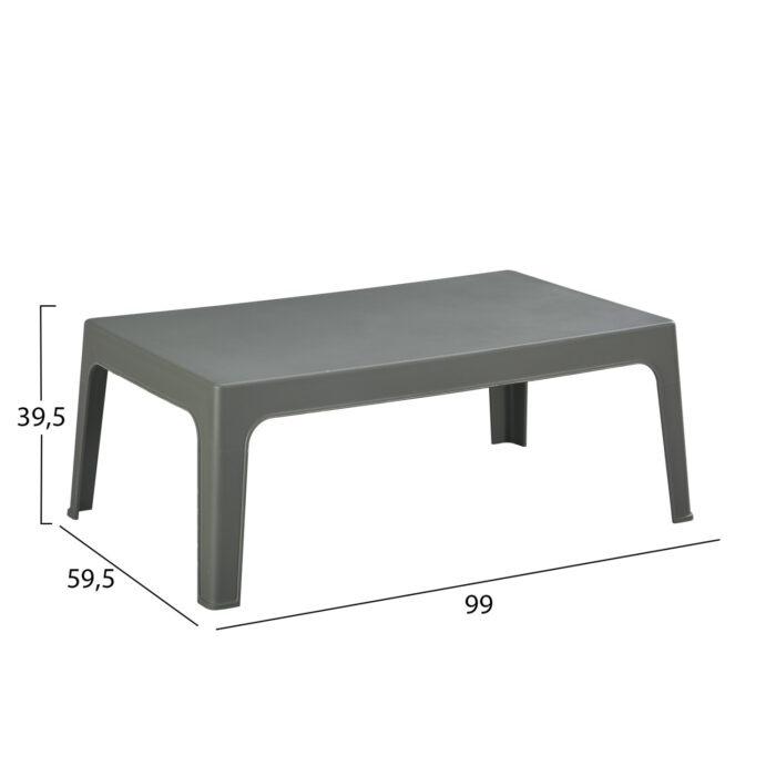 ΣΕΤ LOUNGE 4ΤΜΧ SLEEK HM21275.05 DARK OLIVE GREEN ΠΟΛΥΠΡΟΠΥΛΕΝΙΟ - Image 2