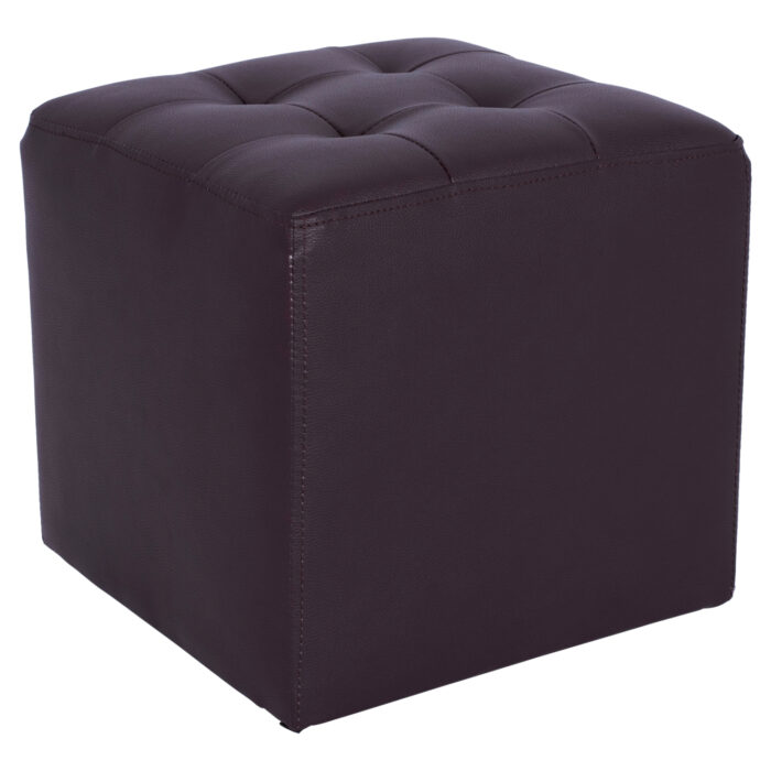 ΣΚΑΜΠΩ ΜΕ PU ΚΑΦΕ PUNK HM264.03 37x37x35εκ - Image 1