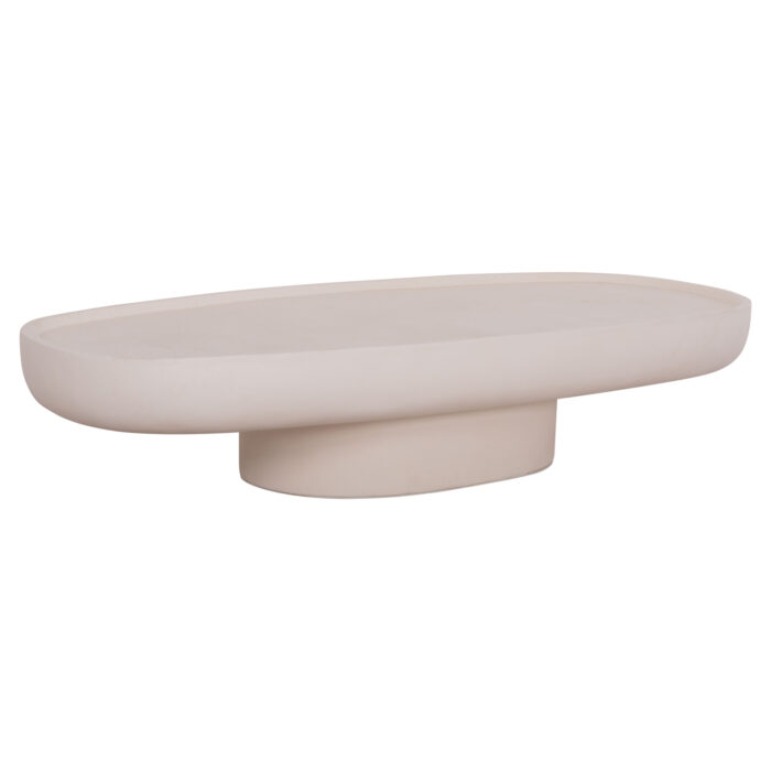 ΤΡΑΠΕΖΙ ΣΑΛΟΝΙΟΥ DESSY HM18153.02 FIBER CEMENT ΣΕ ΛΕΥΚΟ--151x66x30Υεκ. - Image 1