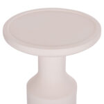 ΒΟΗΘΗΤΙΚΟ ΤΡΑΠΕΖΙ TRED(T) HM18169.02 FIBER CEMENT ΛΕΥΚΟ-ΦΥΣΙΚΟ RATTAN--Φ40x61Υεκ. - Image 4