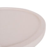 ΒΟΗΘΗΤΙΚΟ ΤΡΑΠΕΖΙ TRED(T) HM18169.02 FIBER CEMENT ΛΕΥΚΟ-ΦΥΣΙΚΟ RATTAN--Φ40x61Υεκ. - Image 8