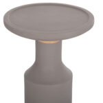 ΒΟΗΘΗΤΙΚΟ ΤΡΑΠΕΖΙ TRED(T) HM18169.03 FIBER CEMENT ΓΚΡΙ-ΦΥΣΙΚΟ RATTAN--Φ40x61Υεκ. - Image 4