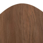 ΒΟΗΘΗΤΙΚΟ ΤΡΑΠΕΖΙ ΟΒΑΛ ALPER HM18328 MDF SONAMA--ΜΕΤΑΛΛΟ ΛΕΥΚΟ 50x50x51Υεκ. - Image 8