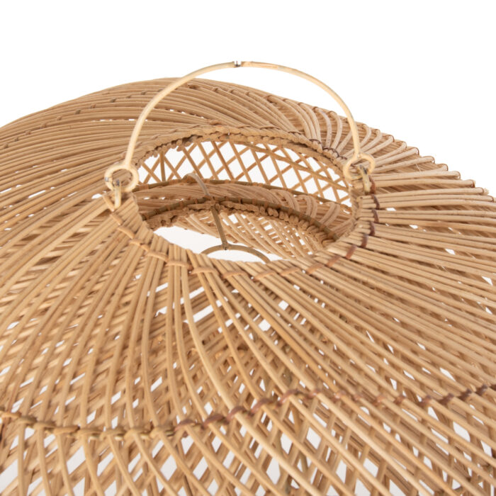 ΦΩΤΙΣΤΙΚΟ ΟΡΟΦΗΣ ΚΡΕΜΑΣΤΟ PERK HM7861 RATTAN ΣΕ ΦΥΣΙΚΟ ΧΡΩΜΑ 100x80x142Υ εκ. - Image 4