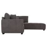 ΓΩΝΙΑΚΟΣ ΚΑΝΑΠΕΣ ΑΝΑΣΤΡΕΨΙΜΟΣ MEDEL HM3288.01 ΓΚΡΙ P.E. ΥΦΑΣΜΑ 290x208x80Υεκ - Image 4