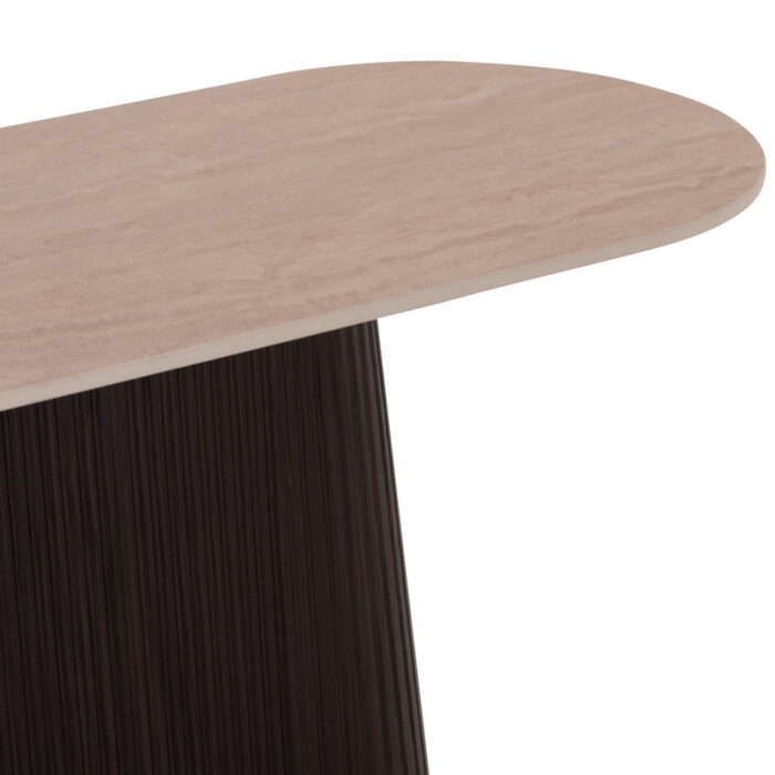 ΚΟΝΣΟΛΑ CATER HM18323 ΚΕΡΑΜΙΚΟ TOP ΟΨΗ ΤΡΑΒΕΡΤΙΝΑΣ-MDF ΒΑΣΗ 120x40x78Υεκ. - Image 7