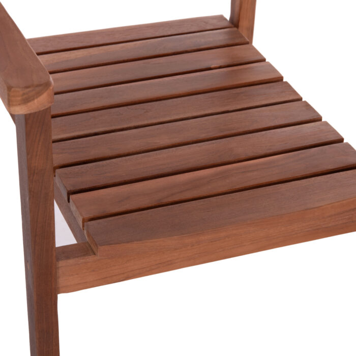 ΠΟΛΥΘΡΟΝΑ KEMPO HM6358 ΞΥΛΟ TEAK ΣΕ ΦΥΣΙΚΟ--58x58,5x88Υεκ. - Image 8