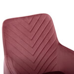 ΠΟΛΥΘΡΟΝΑ LATRELL HM8582.12 ΣΑΠΙΟ ΜΗΛΟ ΒΕΛΟΥΔΟ & ΜΑΥΡΑ ΜΕΤΑΛΛΙΚΑ ΠΟΔΙΑ 54x57x84Yεκ. - Image 7