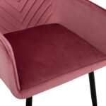 ΠΟΛΥΘΡΟΝΑ LATRELL HM8582.12 ΣΑΠΙΟ ΜΗΛΟ ΒΕΛΟΥΔΟ & ΜΑΥΡΑ ΜΕΤΑΛΛΙΚΑ ΠΟΔΙΑ 54x57x84Yεκ. - Image 8