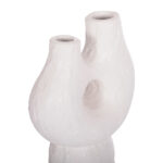 ΣΕΤ 2ΤΜΧ ΕΠΙΤΡΑΠΕΖΙΑ ΔΙΑΚΟΣΜΗΤΙΚΑ ΒΑΖΑ NAMENTIS HM21143.02 ΤΕΡΑΚΟΤΑ ΛΕΥΚΟ & ΒΥΣΣΙΝΙ - Image 4