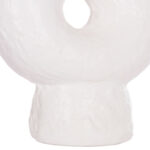 ΣΕΤ 2ΤΜΧ ΕΠΙΤΡΑΠΕΖΙΑ ΔΙΑΚΟΣΜΗΤΙΚΑ ΒΑΖΑ NAMENTIS HM21143.02 ΤΕΡΑΚΟΤΑ ΛΕΥΚΟ & ΒΥΣΣΙΝΙ - Image 5